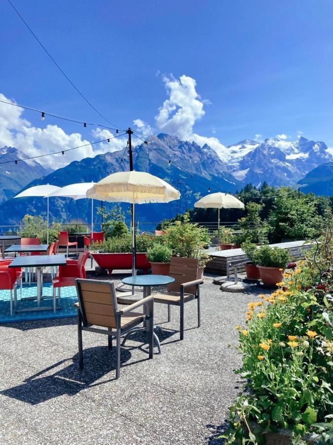 Hotel Gletscherblick Hasliberg Exterior foto